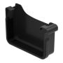 Galeco Square Gutter Large Right Hand Stopend - 135mm Galeco Grey
