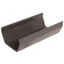 FloPlast Square Gutter - 114mm x 4mtr Anthracite Grey