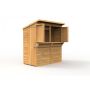Forest Garden Shiplap Pent Garden Bar - 6' x 3'