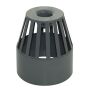 FloPlast Ring Seal Soil Vent Terminal - 110mm Anthracite Grey