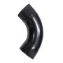 Galeco Steel Downpipe Bend - 90 Degree x 87mm Black