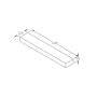 Timber Landscaping Sleeper - 1200mm - Pack of 4