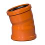 Drainage Bend Double Socket - 15 Degree x 110mm - Pack of 15