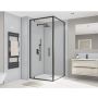 Wetwall Bathroom Wall Panel - 2440mm x 1220mm x 4mm - Atlantic / Urban Grey