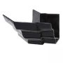 Cast Iron Moulded Ogee Gutter External Angle - 135 Degree x 125mm Black