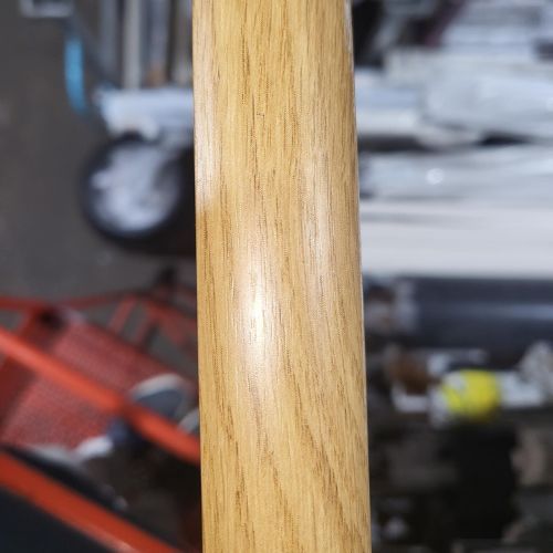 PVC Quadrant - 18mm x 5mtr Irish Oak