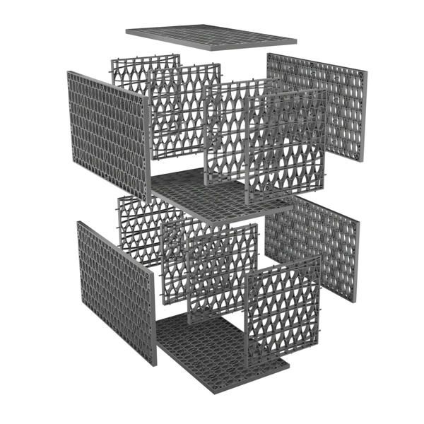 Rainsmart Ellipse Soakaway Set Flat-Packed - 1 Cubic Metre Kit