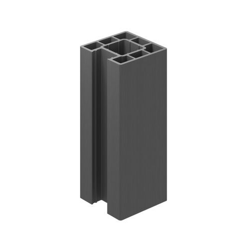 Clarity Composite Fencing End Post - 125mm x 3000mm Graphite