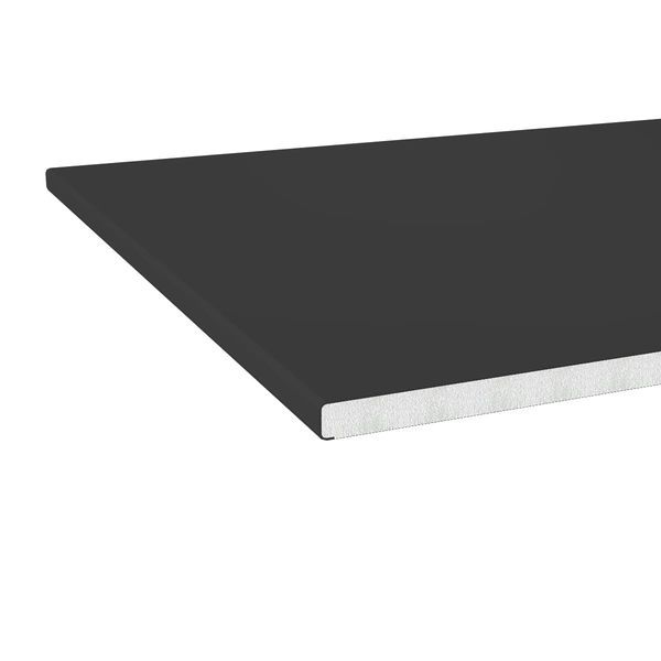 Soffit Board - 200mm x 10mm x 5mtr Black Smooth