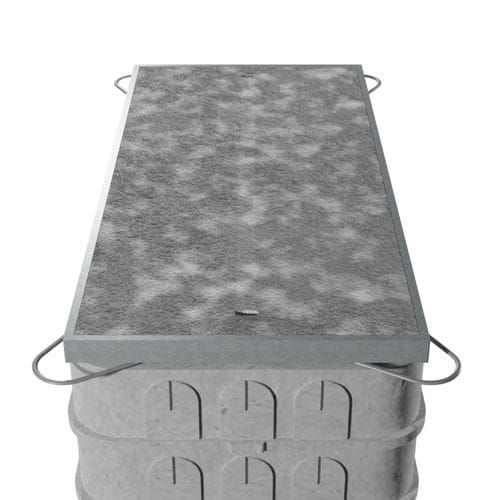 BT Quadbox Duct Access Cover Concrete for 1310mm x 610mm Chamber