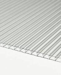 Polycarbonate Sheet Twinwall - 10mm x 1000mm x 4mtr Clear
