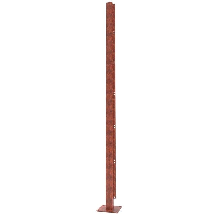 Steel Single Post For Casting For Privacy Screen - 300mm x 60mm x 60mm Steel Corten
