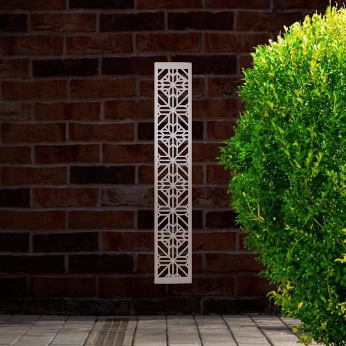 Steel Privacy Screen Talavera - Wall Mounted - 1800mm x 300mm Stainless Steel