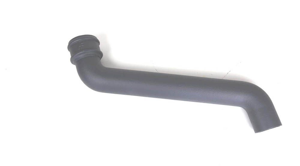 Cast Iron Round Downpipe Offset - 457mm Projection 65mm Primed