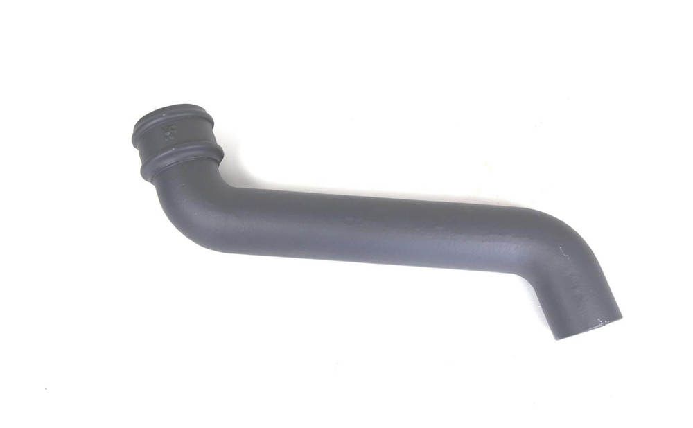 Cast Iron Round Downpipe Offset - 380mm Projection 100mm Primed