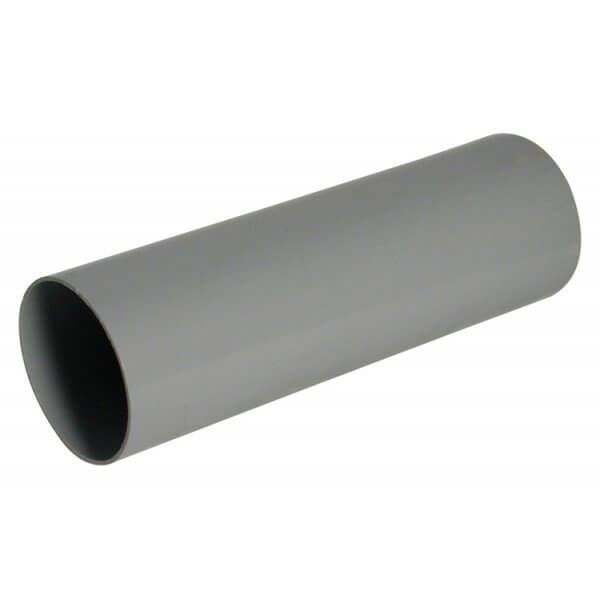 Round Downpipe - 68mm x 2.5mtr Grey