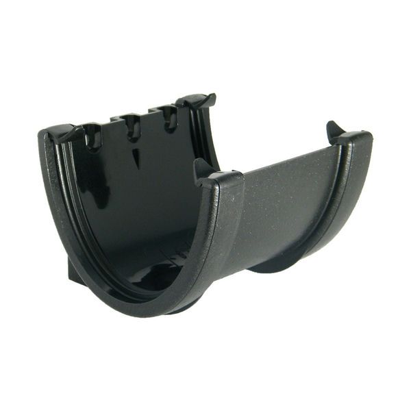 FloPlast Deepflow/ HiCap Gutter Union Bracket 115mm x 75mm Cast Iron
