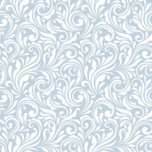 Acrylic Shower Wall Panel - 1200mm x 2400mm x 4mm Victorian Floral Sky