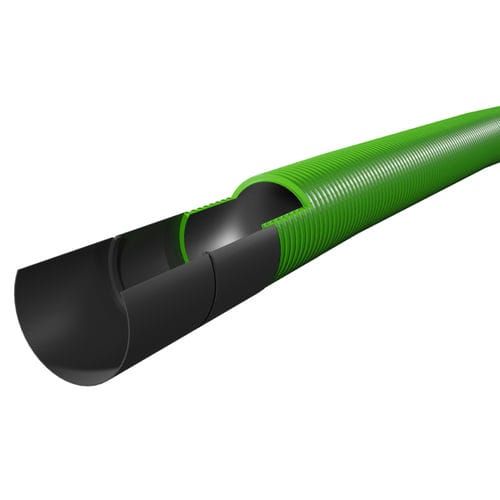 Twinwall Utility Duct CATV - 94mm (I.D.) x 6mtr Green