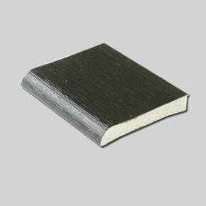 PVC D Section - 28mm x 5mtr Black Ash