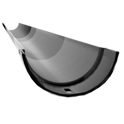 Cast Iron Half Round Gutter 100mm x 1829mm Black