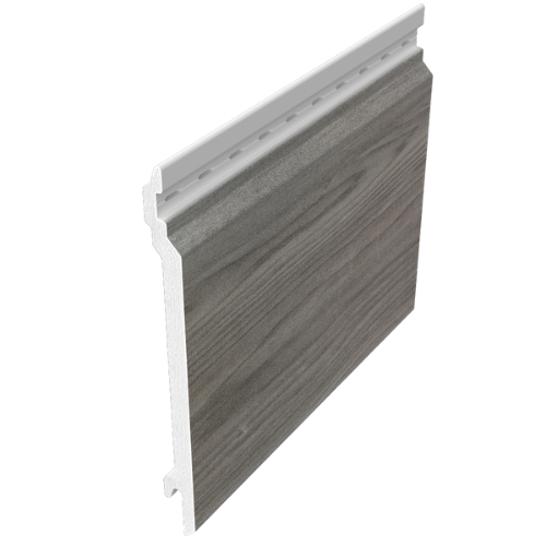 Natura Wood Effect Cladding With V-Groove - 150mm x 5mtr Grey Cedar - Pack of 4