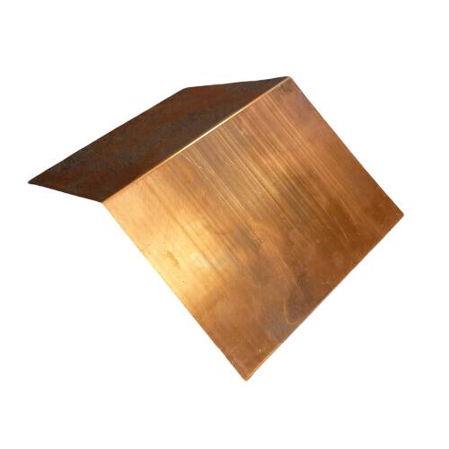 Copper V Roof Ridge - 115mm Side x 2.4mtr