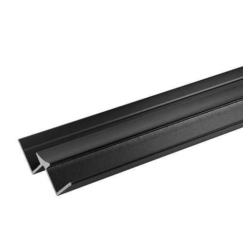 Laminate Shower Wall Angle Internal - 2450mm Black Silk