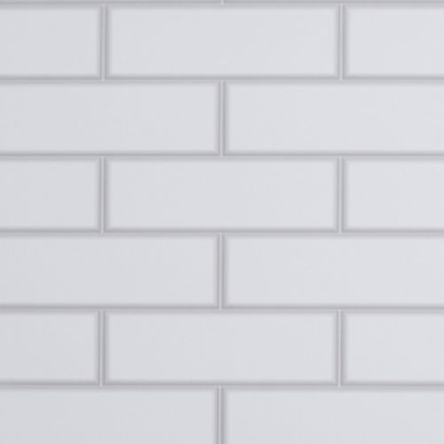 Internal Cladding Panel - 250mm x 2600mm x 8mm London Tile - Pack of 4 - For Bathrooms/ Kitchens/ Ceilings