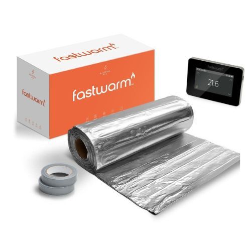 Fastwarm Electric Underfloor Heating Foil Mat - 1m2 - Fastwarm Touch Black