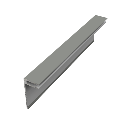 Natura Cladding Aluminium Ventillator Cover Trim - 5mtr For Grey Cedar - Pack of 2
