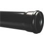 Industrial/ Xtraflo Downpipe Single Socket - 110mm x 1mtr Black