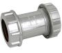 FloPlast Chrome Plated Waste Straight Coupling - 40mm