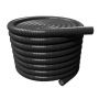 Flexi Duct Electric - 40mm (O.D.) x 50mtr Black Coil