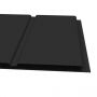 Hollow Soffit Board - 300mm x 10mm x 5mtr Black Smooth