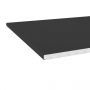 Soffit Board - 300mm x 10mm x 5mtr Black Smooth