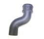 Cast Iron Round Downpipe Offset - 115mm Projection 65mm Primed