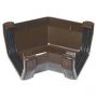 Square Gutter Angle - 135 Degree x 114mm Brown