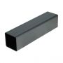 FloPlast Square Downpipe Plain Ended - 65mm x 2.5mtr Cast Iron Effect