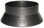 FloPlast Ring Seal Soil Weathering Collar - 110mm Cast Iron Effect