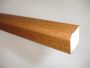 PVC Square Section - 15mm x 5mtr Golden Oak