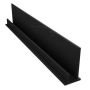 Foresta Wood Effect Cladding Starter Trim - 3mtr Black