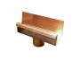 Copper Large Box Gutter Running Outlet To 100mm