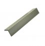 Standard Slatted Composite Cladding Angle Trim  - 50mm x 3.6mtr Natural Edge Seal