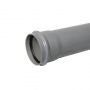 FloPlast Industrial/ Xtraflo Downpipe Single Socket - 110mm x 3mtr Grey