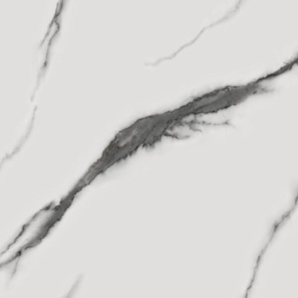 Bathroom Wall Panel - 1000mm x 2400mm x 10mm Charcoal Carrara Marble Super Matt