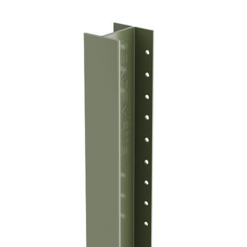 Durapost Composite Fencing Post - 2400mm Olive Grey