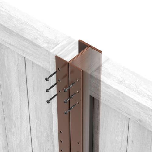 Durapost Composite Fencing Post - 2700mm Sepia Brown