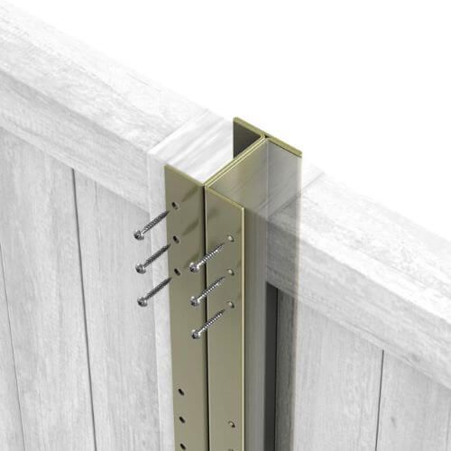 Durapost Composite Fencing Post - 2700mm Olive Grey