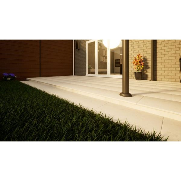 Limestone Paving - 600mm x 400mm x 25mm Jura Beige